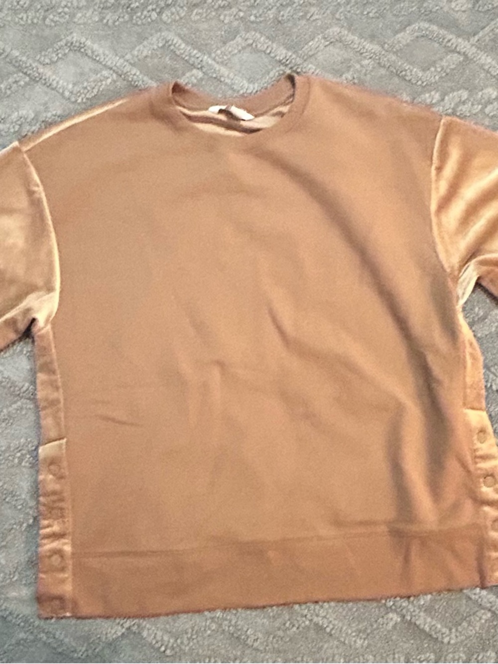 Athleta Taupe Crewneck Sweatshirt